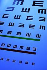 eyechart blue